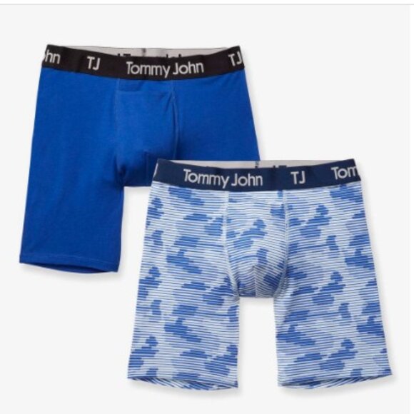 TJ | Tommy John Men's Camo Print 6'' Boxer Briefs 2 pk - SZ XXL BIG AND TALL - Picture 2 of 2